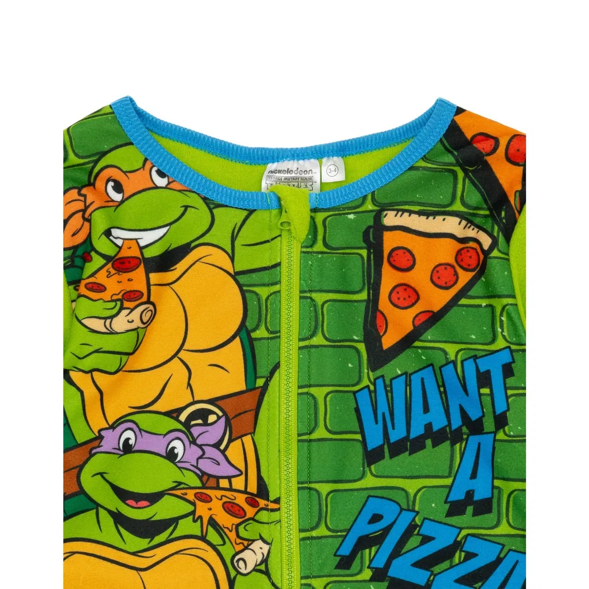 Детский комбинезон Teenage Mutant Ninja Turtles, Green — фото 2