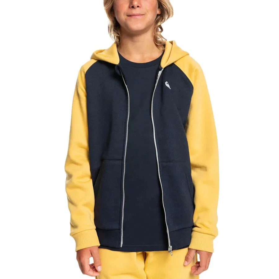 Детское худи с капюшоном и молнией Easy Day Zip Up Quiksilver, Dunkelblau
