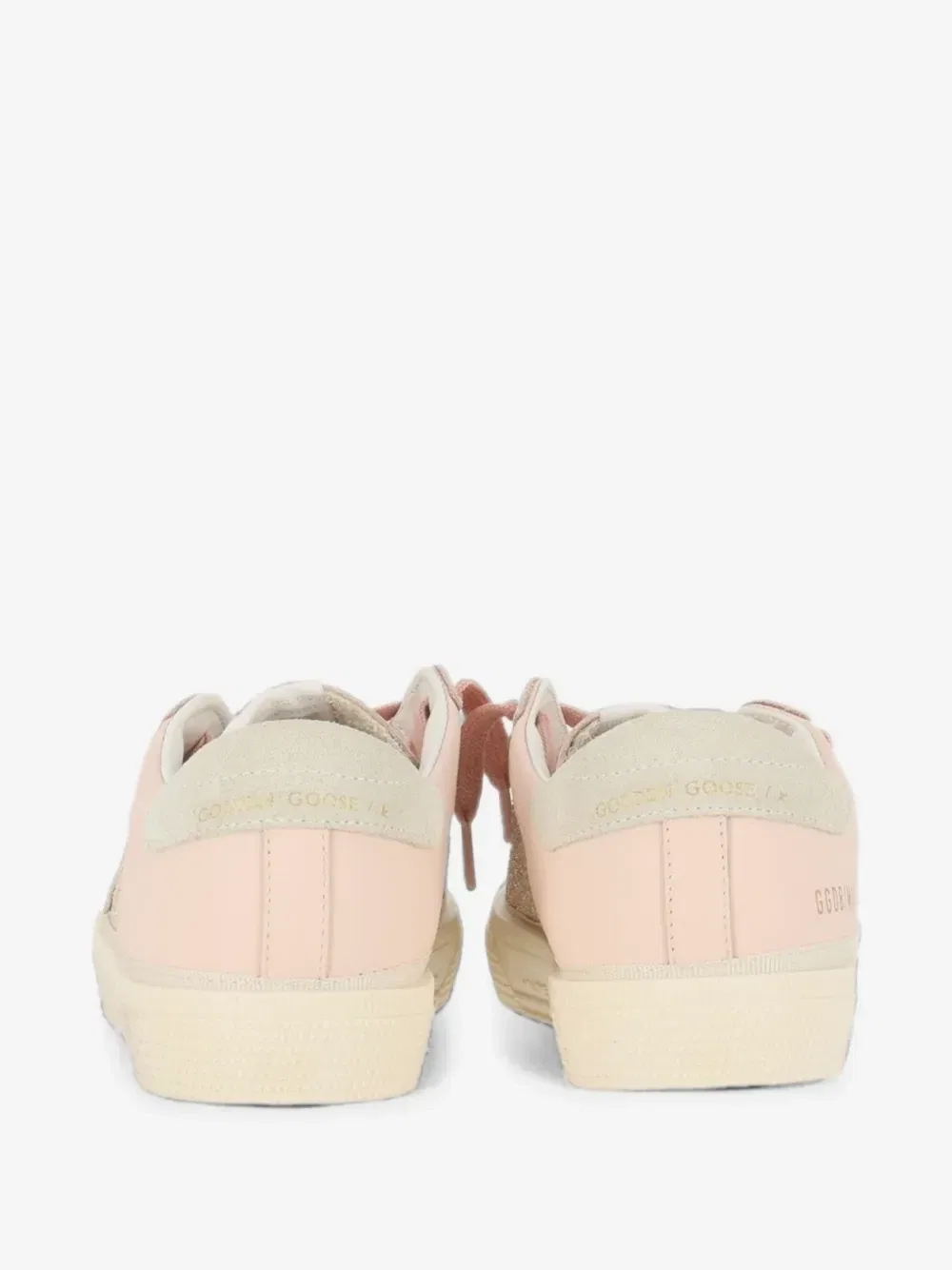 Кеды May с блестками Golden Goose Kids, розовый — фото 4