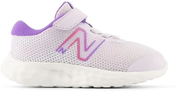 Детские кроссовки для девочек 520 V8 Bungee New Balance, Taro/Violet Crush/Real Pink — фото 3