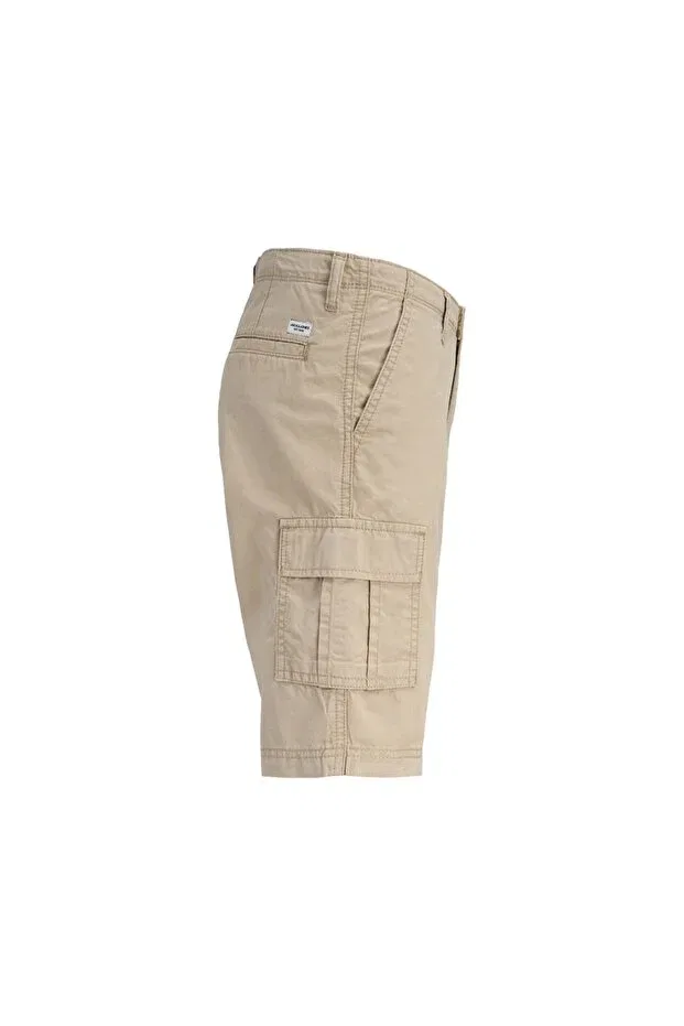 Детские шорты для девочек хлопковые Jack & Jones, Beige — фото 4