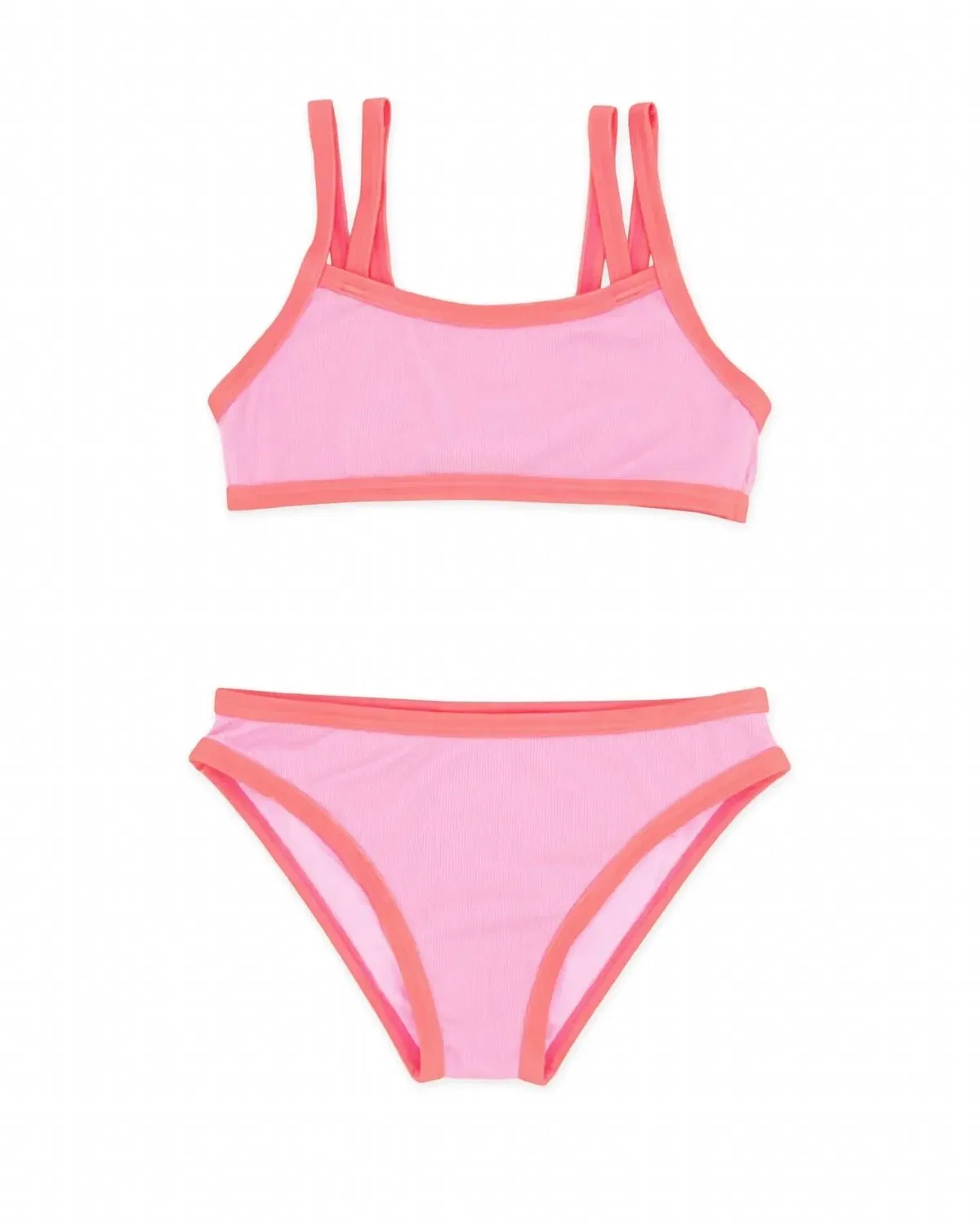 Детский комплект купальников бикини с принтом Maui Feather 4 Arrow, Pop Pink
