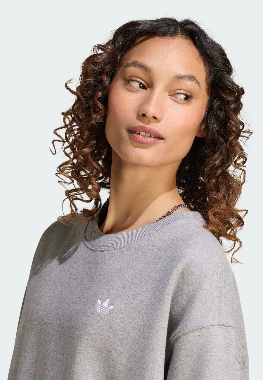Толстовка ADIDAS ORIGINALS 'Essentials' в серо-пятнистом цвете — фото 3