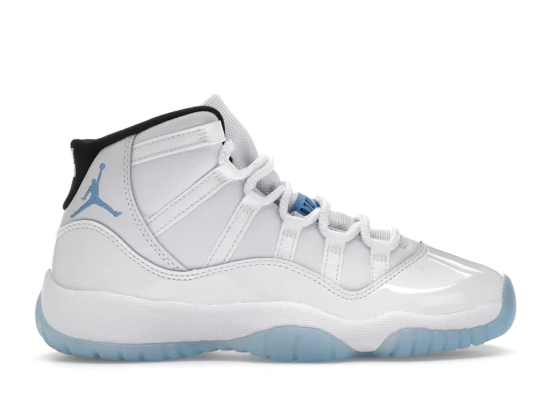 Детские кроссовки Lifestyle с легендарным дизайном Jordan 11 Retro Jordan, White/Legend Blue/Black