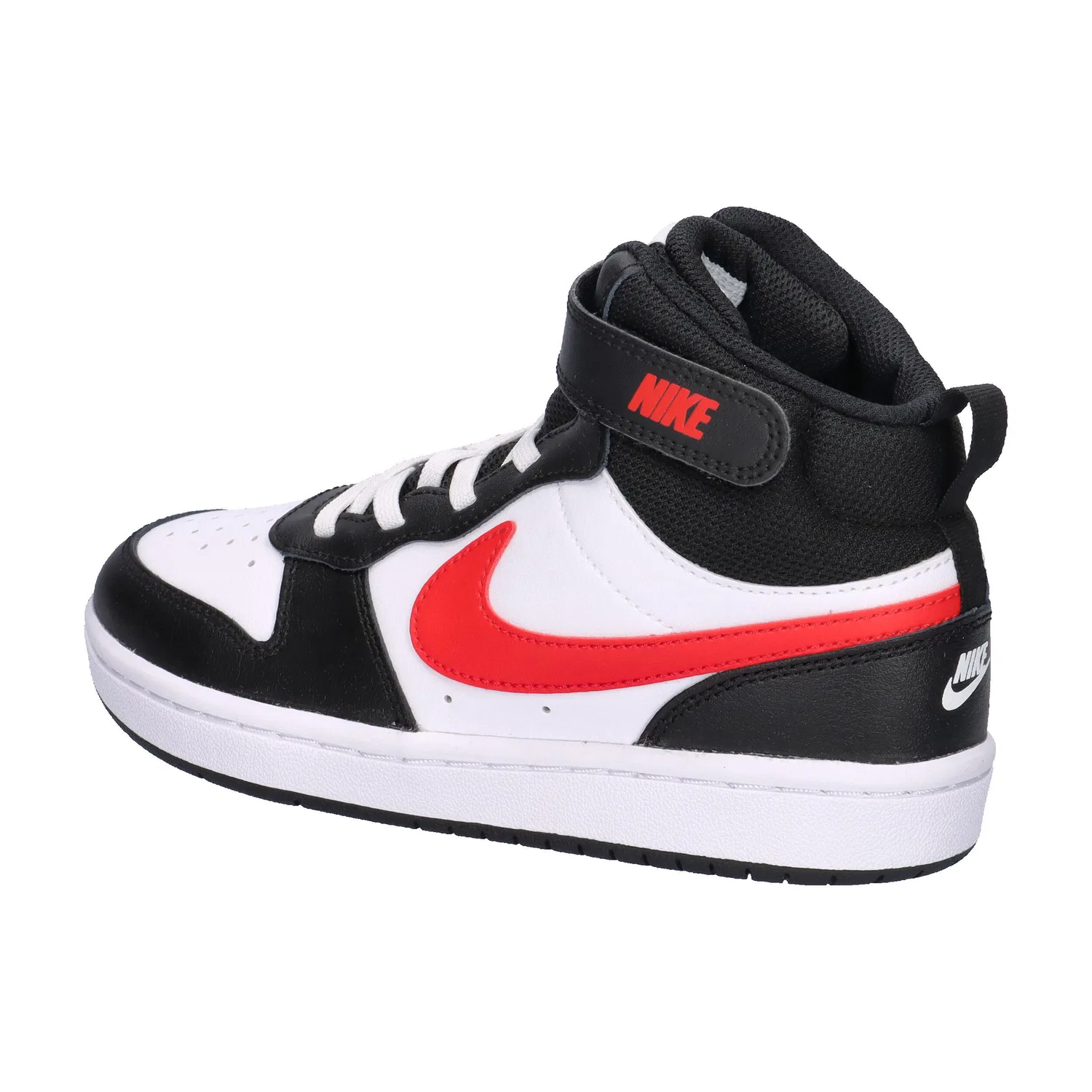 Детские кроссовки с высоким верхом Nike Court Borough Mid 2 BPV, White Red — фото 3