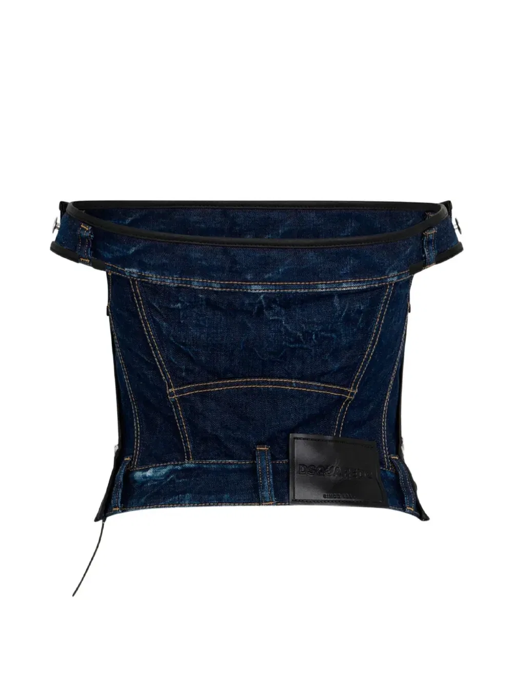 Топ Upside Dsquared2, синий — фото 2