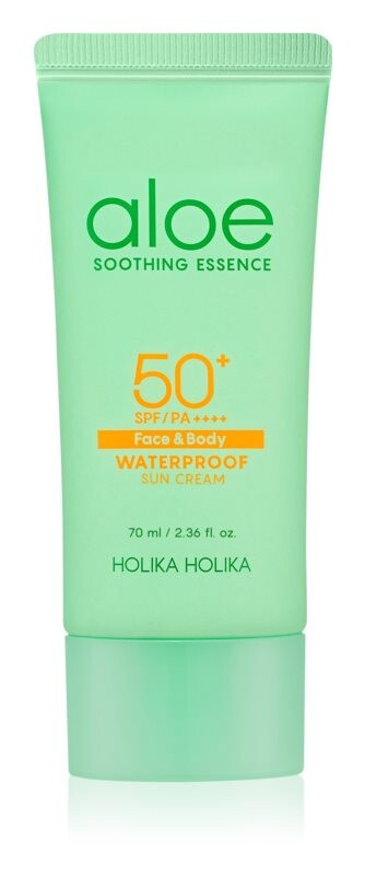 

Водостойкий солнцезащитный крем SPF 50+ Holika Holika Aloe Soothing Essence