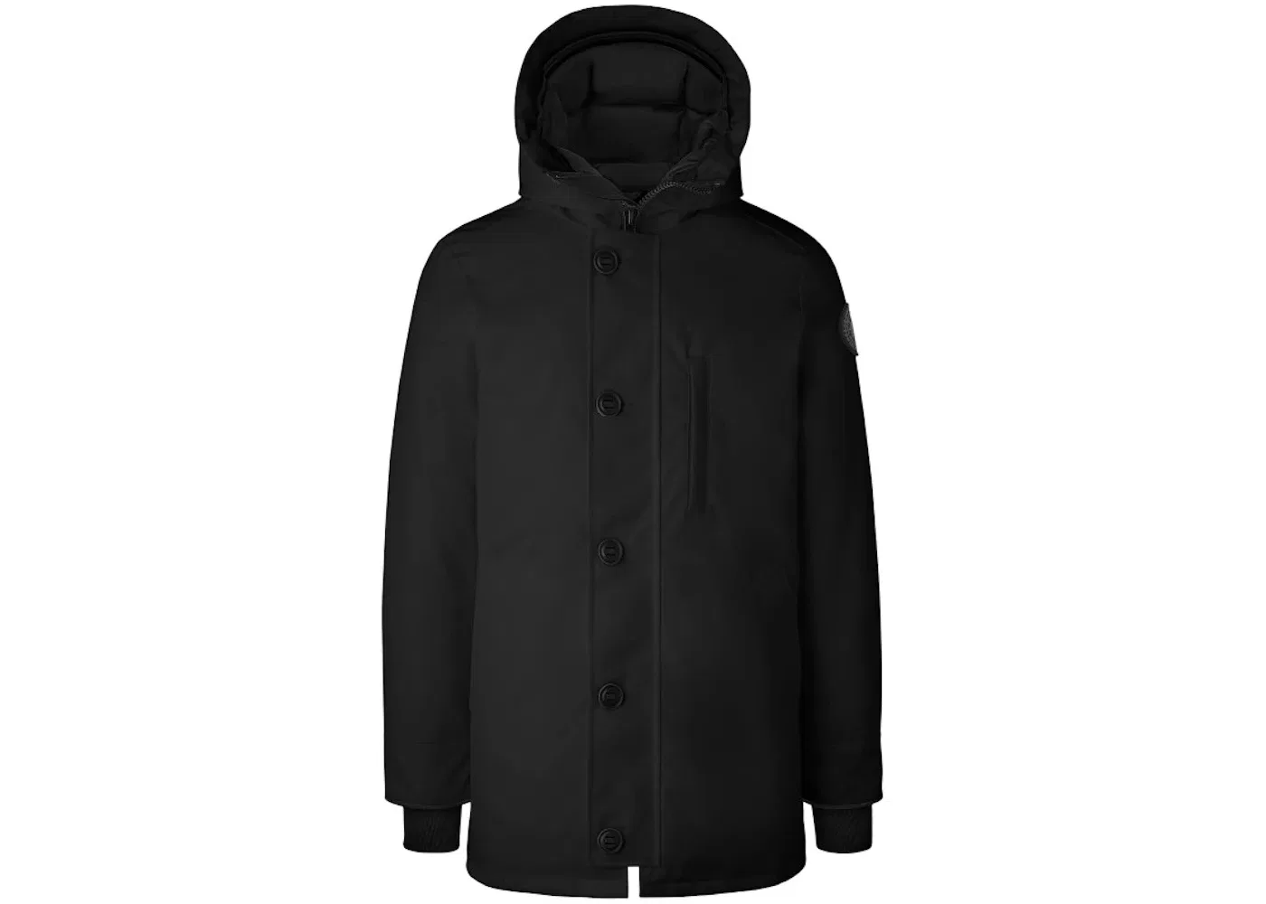 Мужское пальто с длинным рукавом Canada Goose, Black