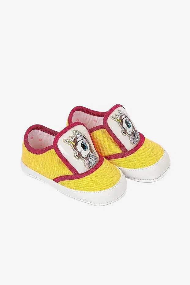 Детские ботиночки для новорожденных со светодиодами Funny Baby, Yellow