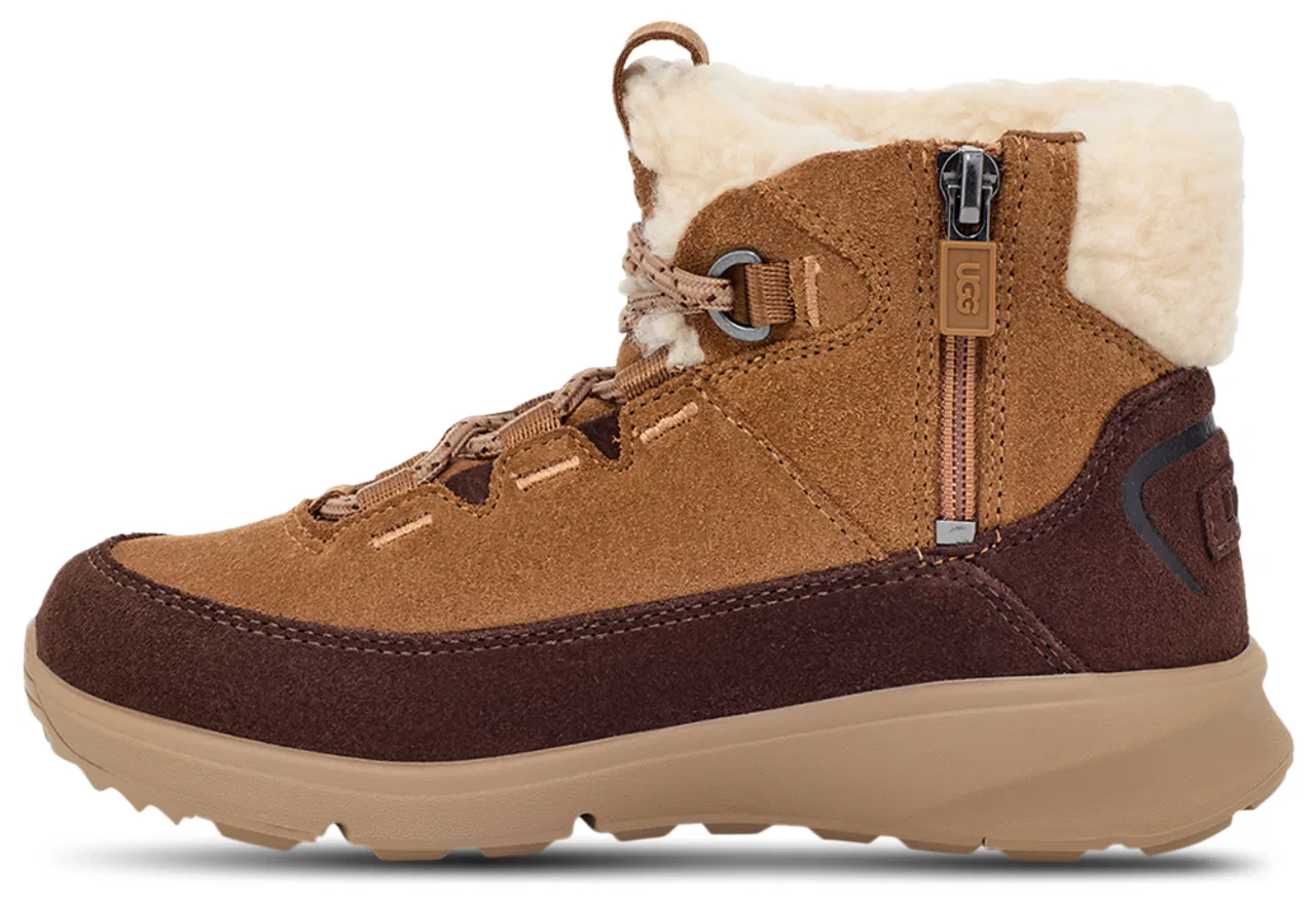 Ботинки для мальчиков Terretrail Cozy Lace UGG, цвет Chestnut — фото 2