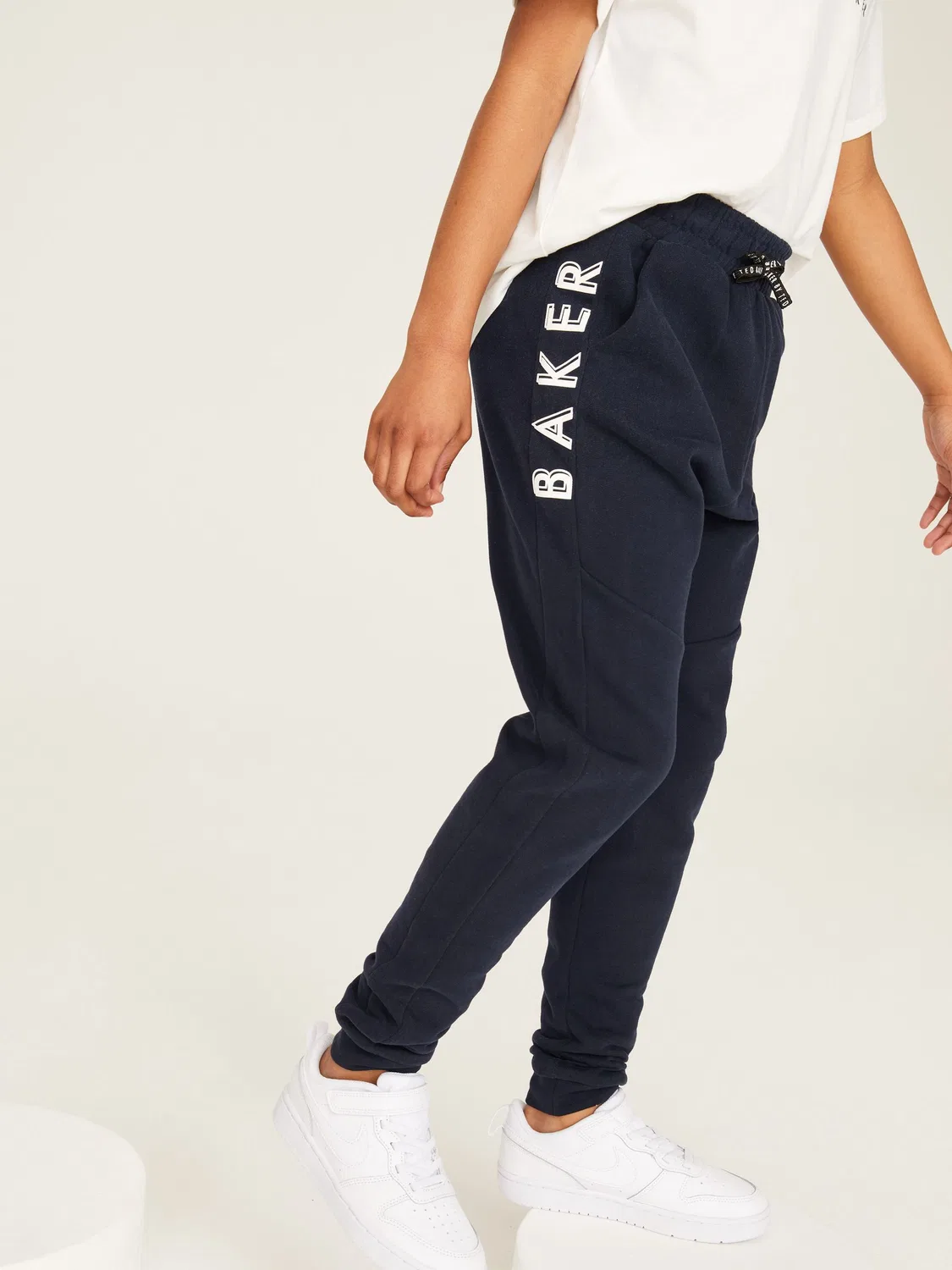 Спортивный костюм с капюшоном, на молнии Baker by Ted Baker, Navy — фото 4