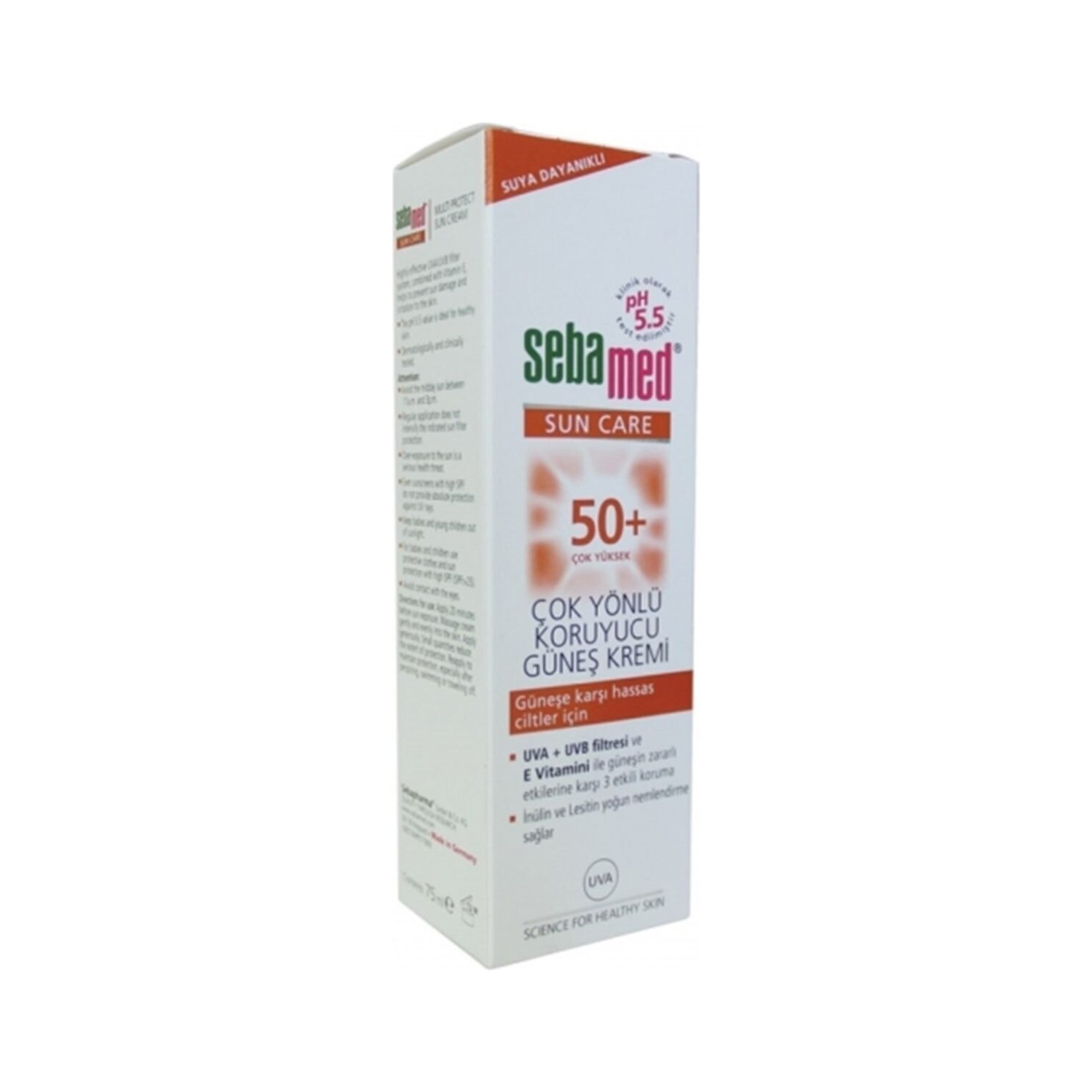 

Солнцезащитный крем Sebamed Sun Care SPF 50, 75 мл