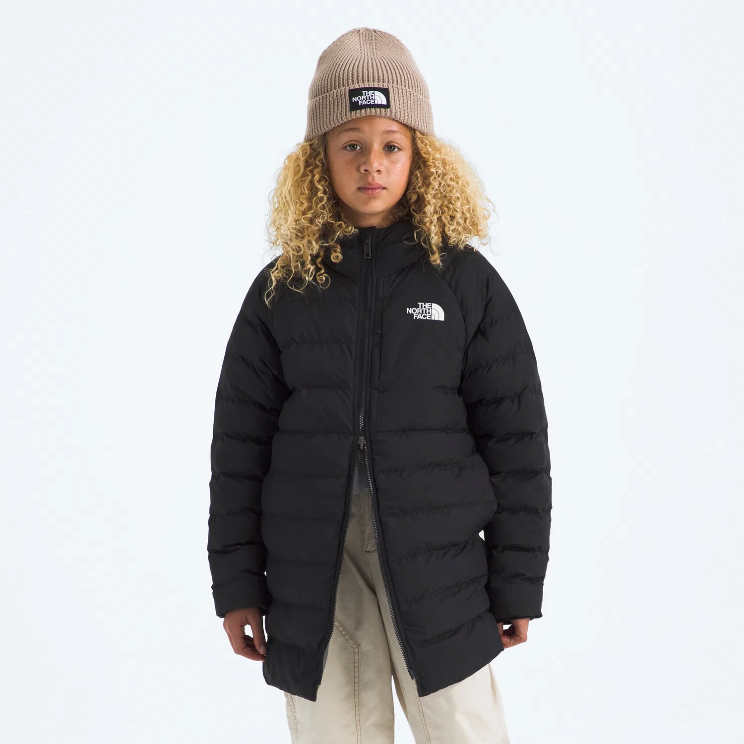 Двусторонняя утепленная парка с капюшоном Perrito The North Face, Tnf Black — фото 2