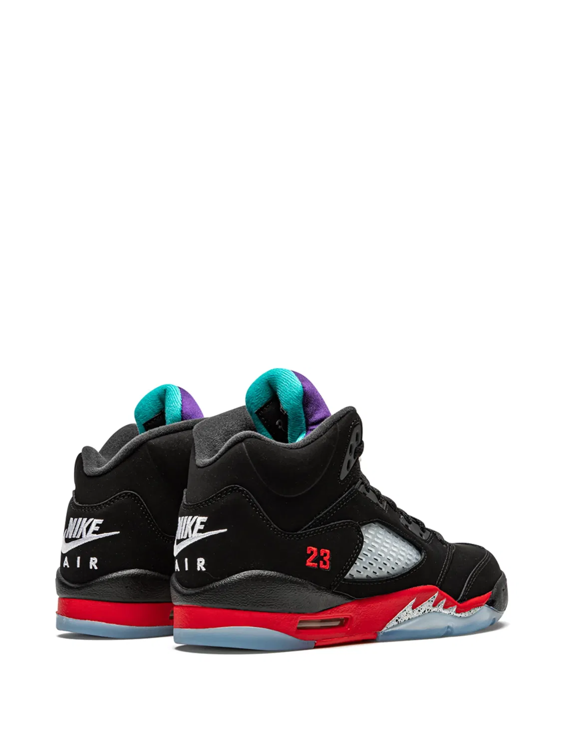 Кроссовки Air Jordan 5 Retro "Top 3", черный — фото 3