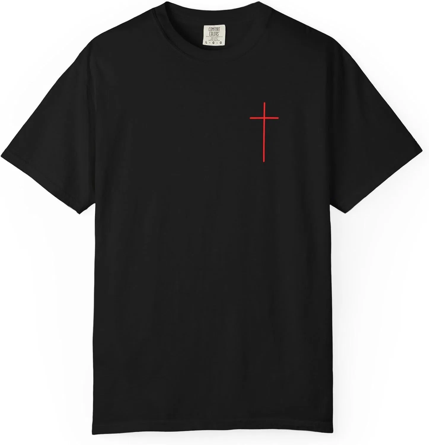 Футболка свободного кроя Comfort Colors, Black — фото 2