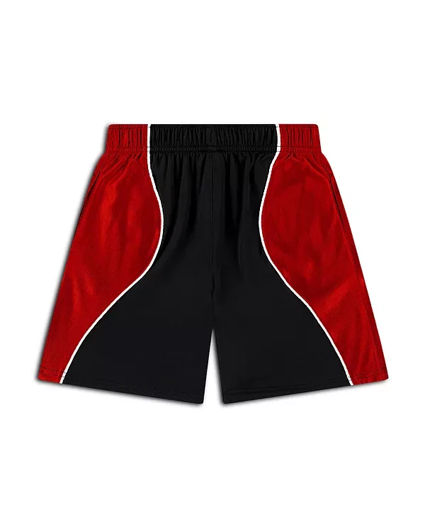 Детские шорты для мальчиков с технологией Dri-FIT Jordan, Black/Gym Red — фото 2