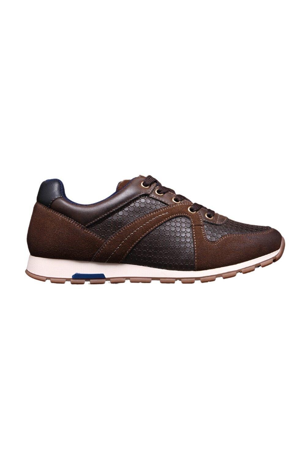 Повседневная комфортная классическая обувь в деловом стиле TOP STAKA SHOES, коричневый — фото 2