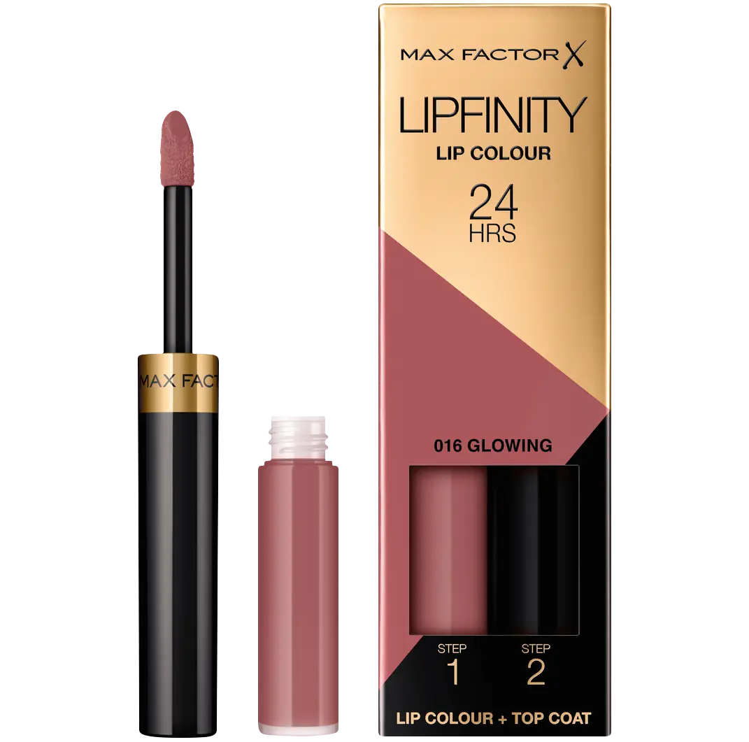 

Двухфазная помада со стойким эффектом 016 сияние Max Factor Lipfinity Lip Colour 24H, 2,3 мл + 1,9 гр