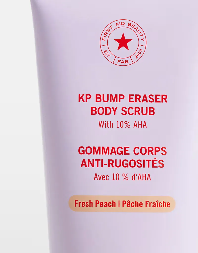 Скраб для тела First Aid Beauty KP Bump Eraser Body Scrub персиковый, 226 г — фото 4