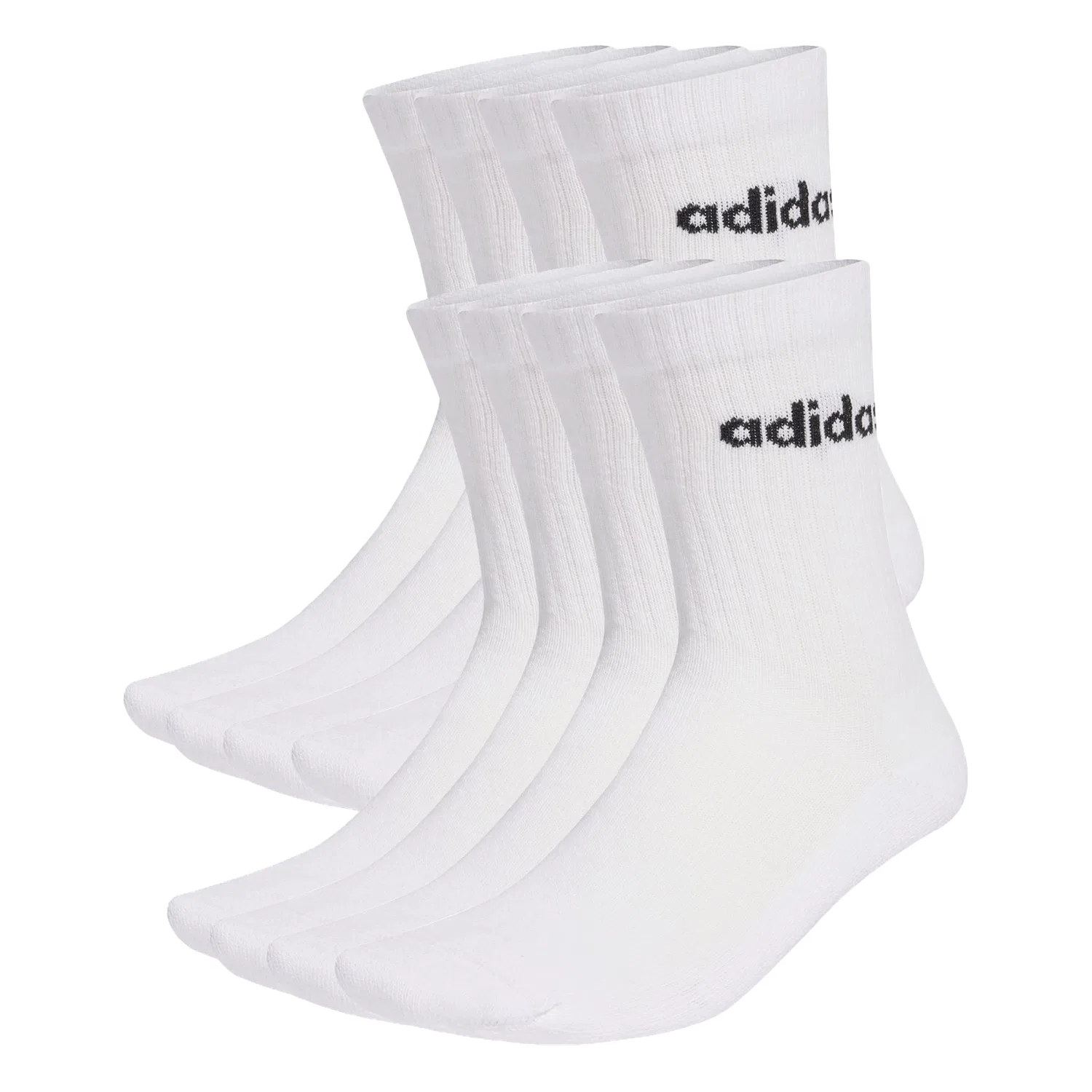 Унисекс носки с амортизацией Adidas, белый