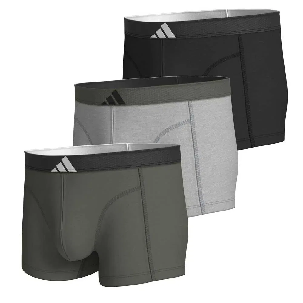 Комплект трусов Adidas Active Flex Cotton Body 3 шт, мультиколор
