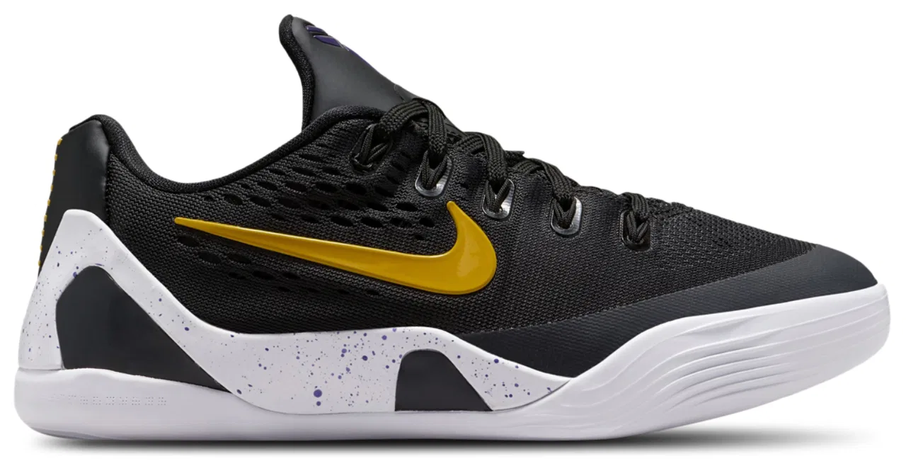 Кроссовки для мальчиков Kobe IX EM Nike, цвет University Gold/Black