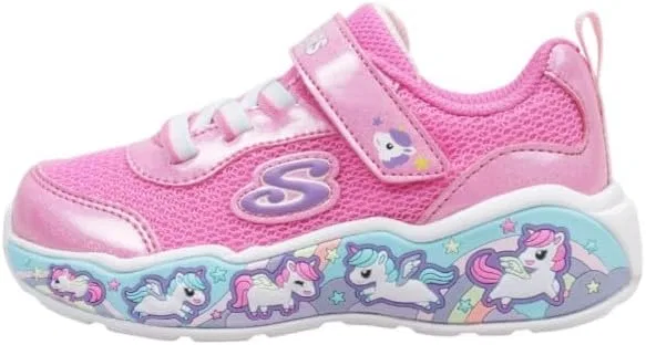 Детские кроссовки для девочек Play Scene-Fun Squad Skechers, Pink/Multi
