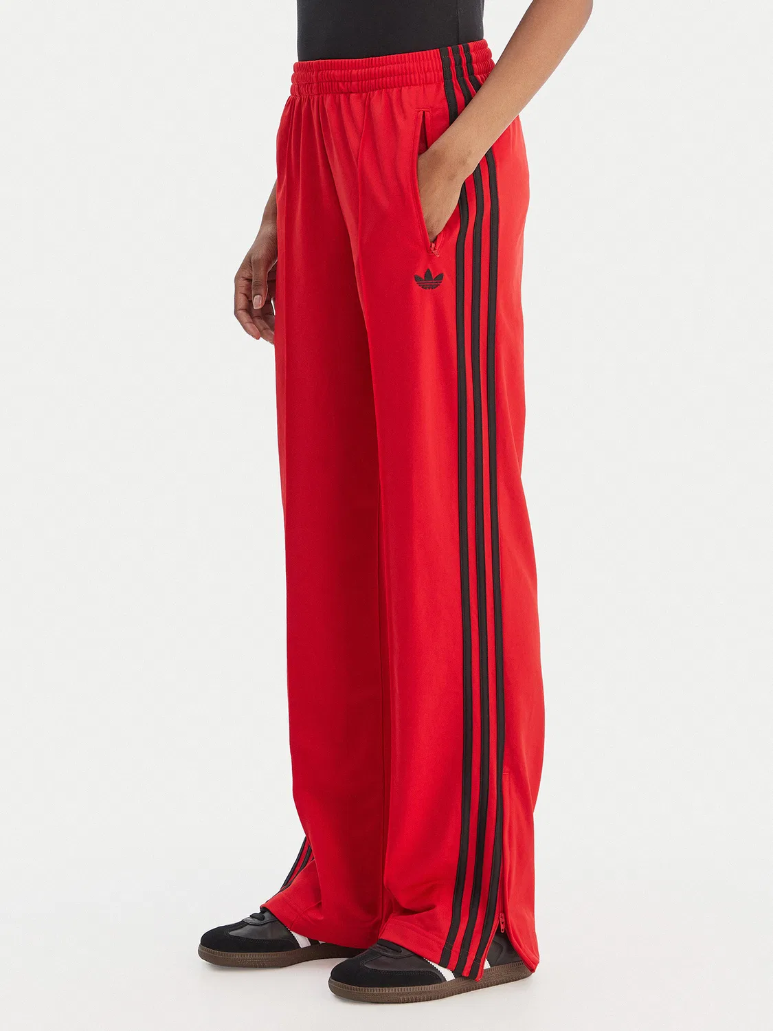 Женские спортивные штаны стандартного кроя Firebird Classic Adidas, красный