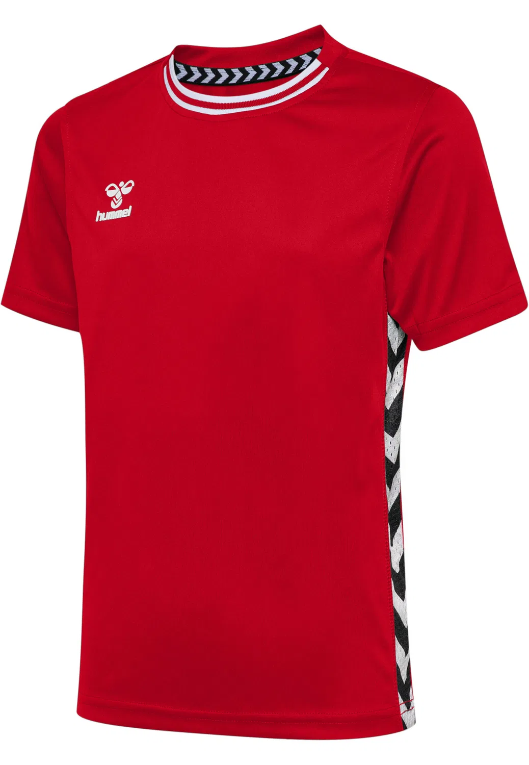 Детская футболка с длинным рукавом Playful Ss Hummel, Rot Scharlachrot Hellrot