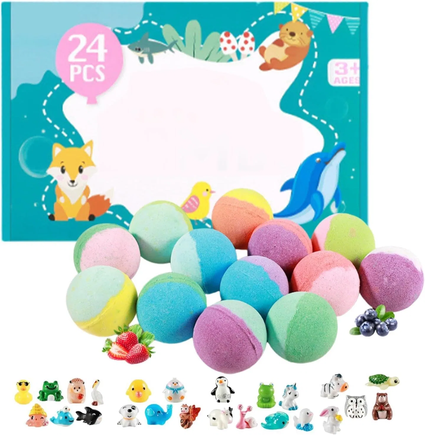 Пена для ванны с игрушками, shjxi, 24 шт, Einzelnes Attribut