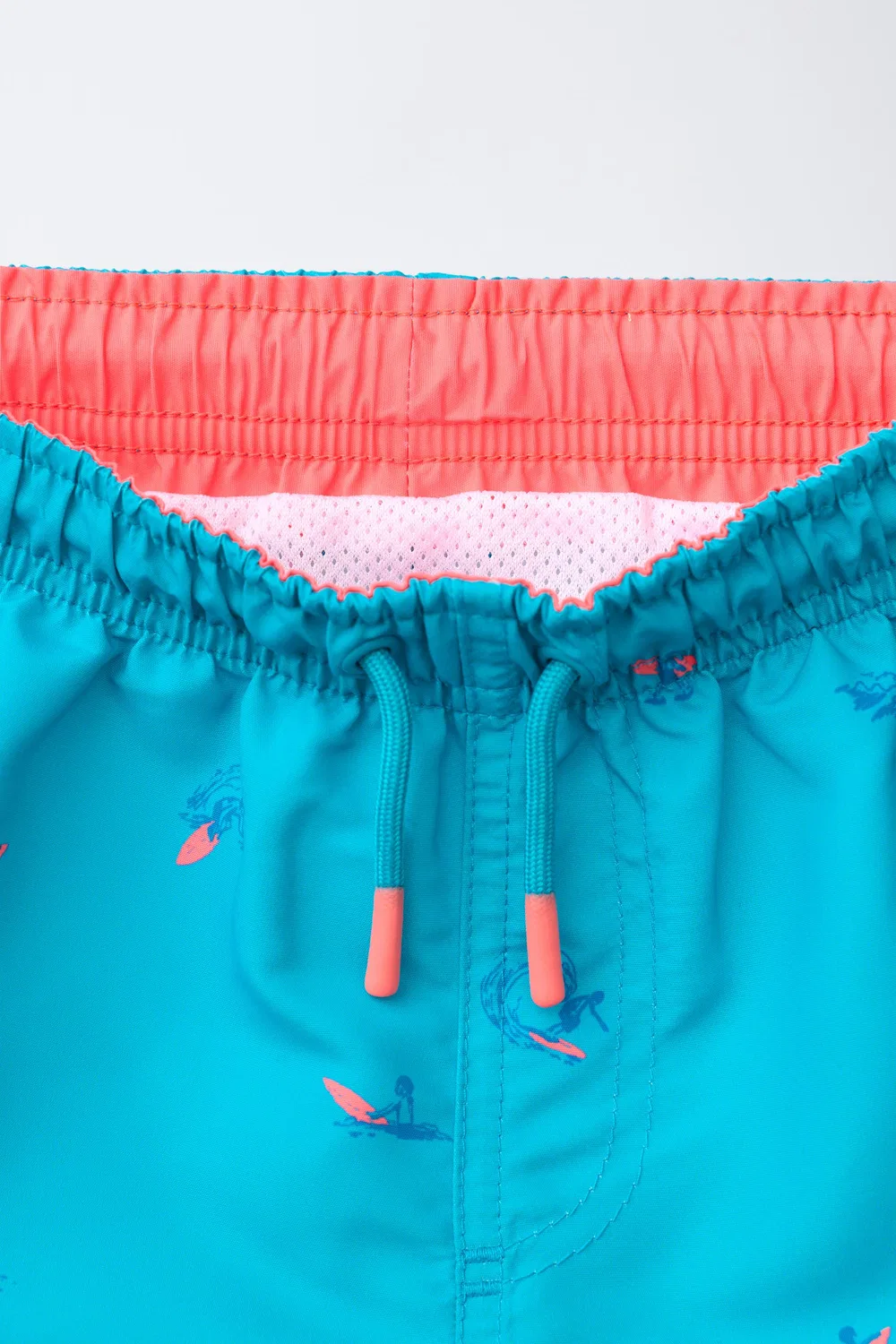 Шорты для плавания Surfers для детей от 6 до 14 лет ZARA, Turquoise — фото 3