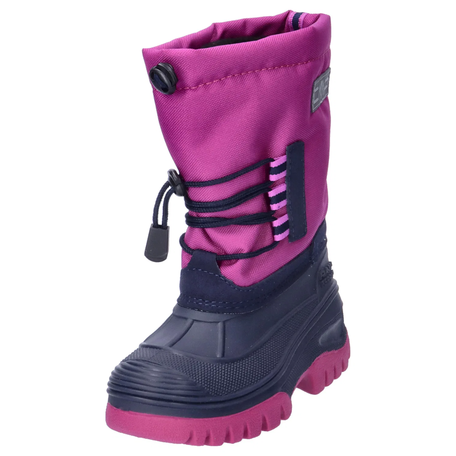 Детские зимние ботинки Ahto WP Snow Boots Cmp, Dunkelblau Konigliches Lila Navyblau — фото 4
