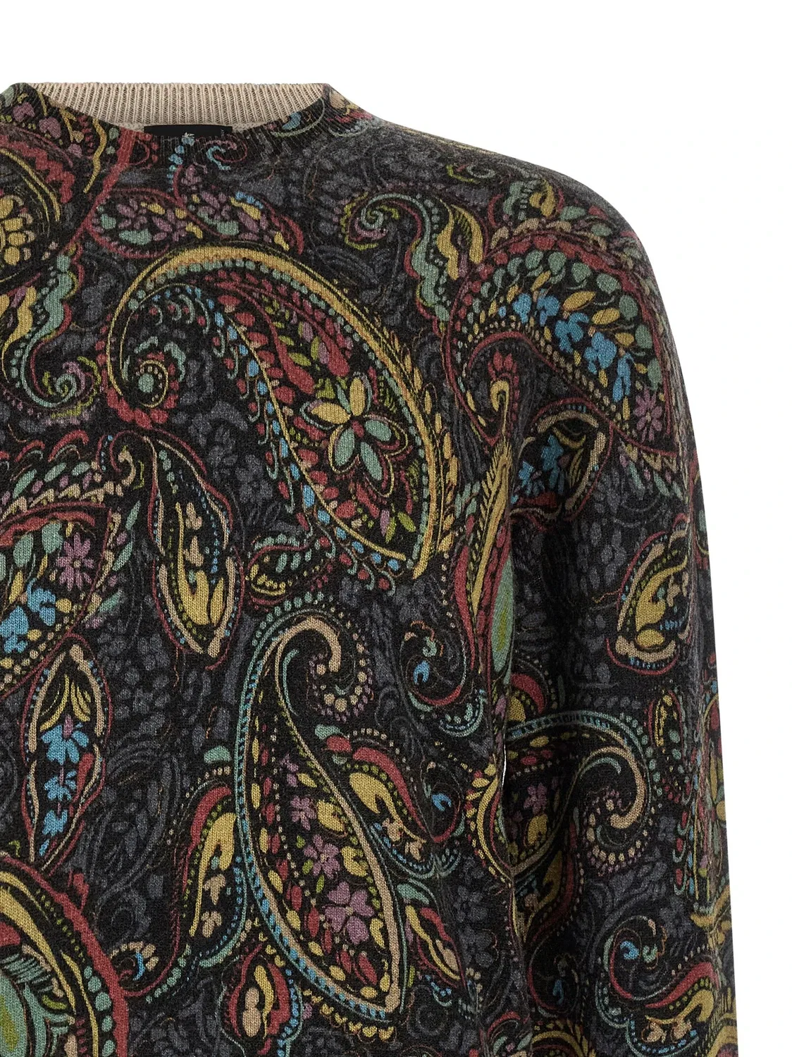 Свитер с принтом пейсли ETRO, мультиколор — фото 3