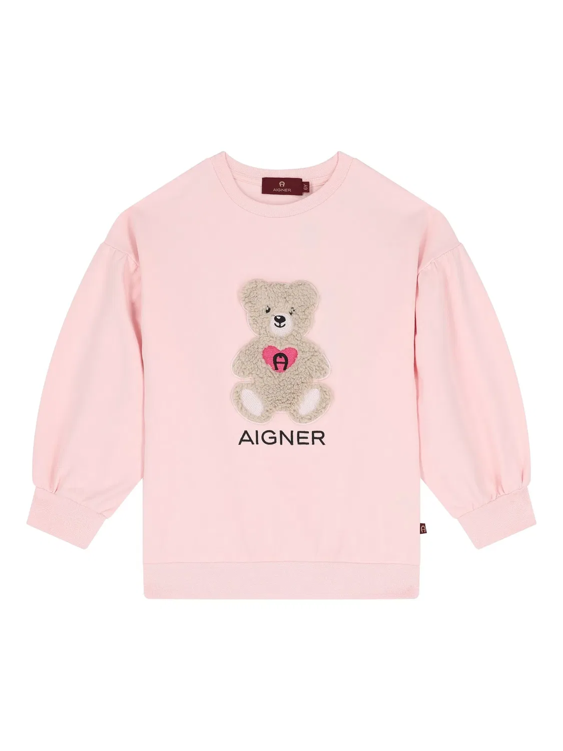 Свитшот с рукавами-пуфф Teddy Bear Aigner, розовый