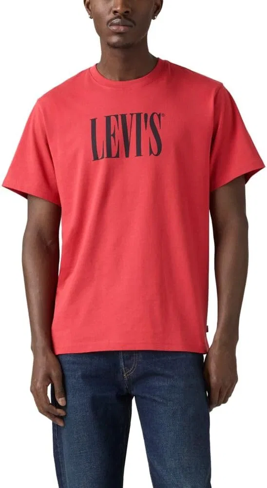 Мужская футболка с графическим принтом Levi's, Cardinal