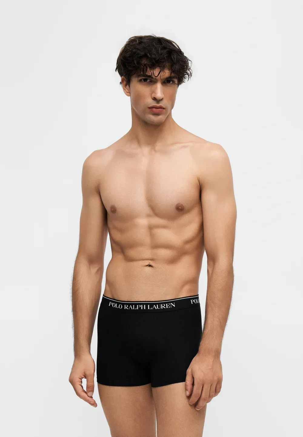 3 шт. - трусы Polo Ralph Lauren, Black — фото 4