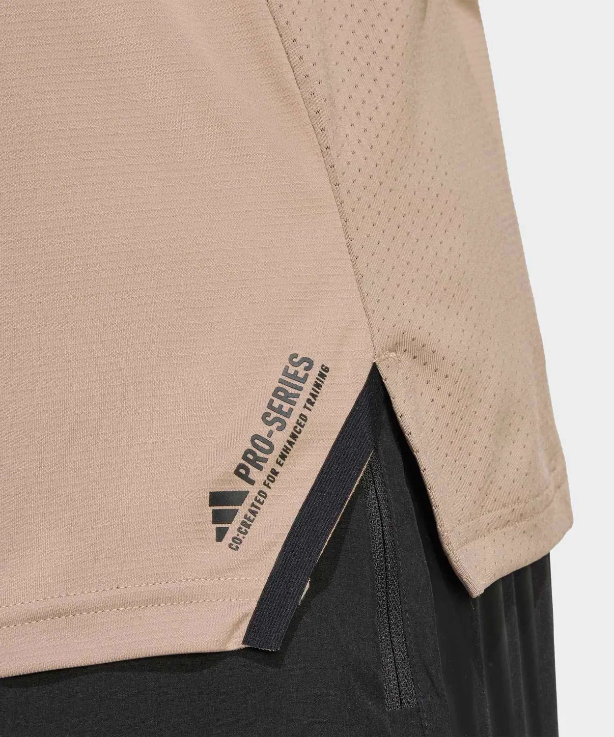 Мужская футболка с принтом Designed for Training Adidas, Brown — фото 4