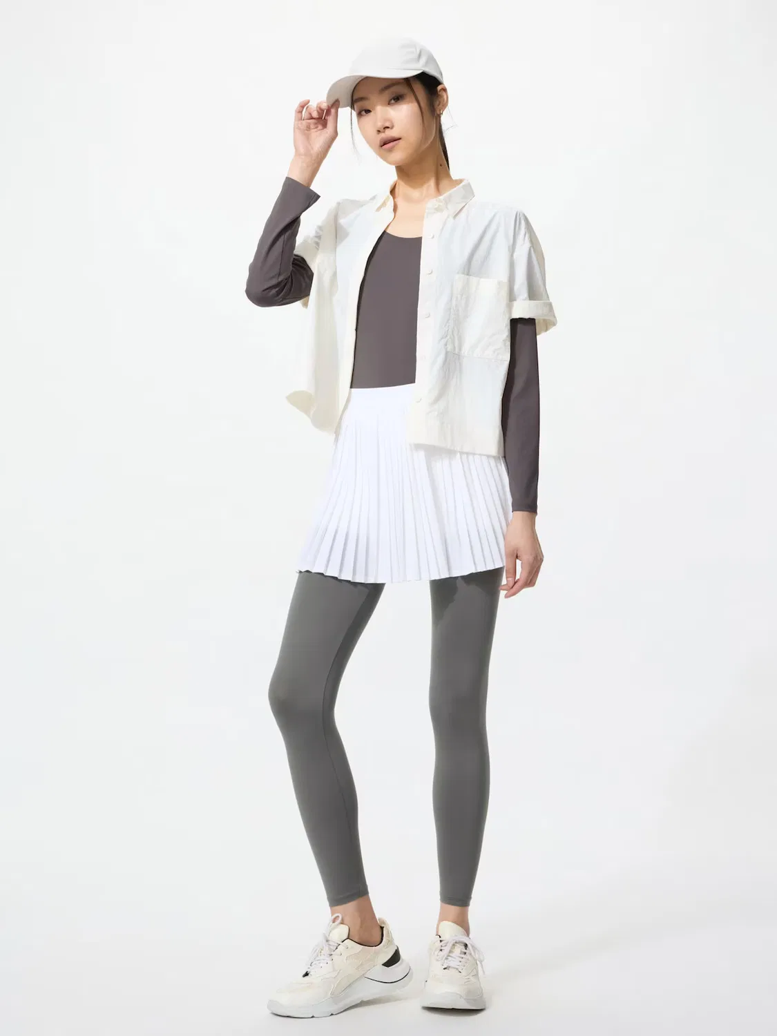 Футболка Uniqlo Dry-Ex с защитой от УФ-излучения, черная — фото 2
