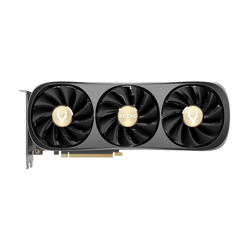 

Видеокарта ZOTAC GeForce RTX 4070 Ti SUPER Trinity OC, 16 ГБ, черный