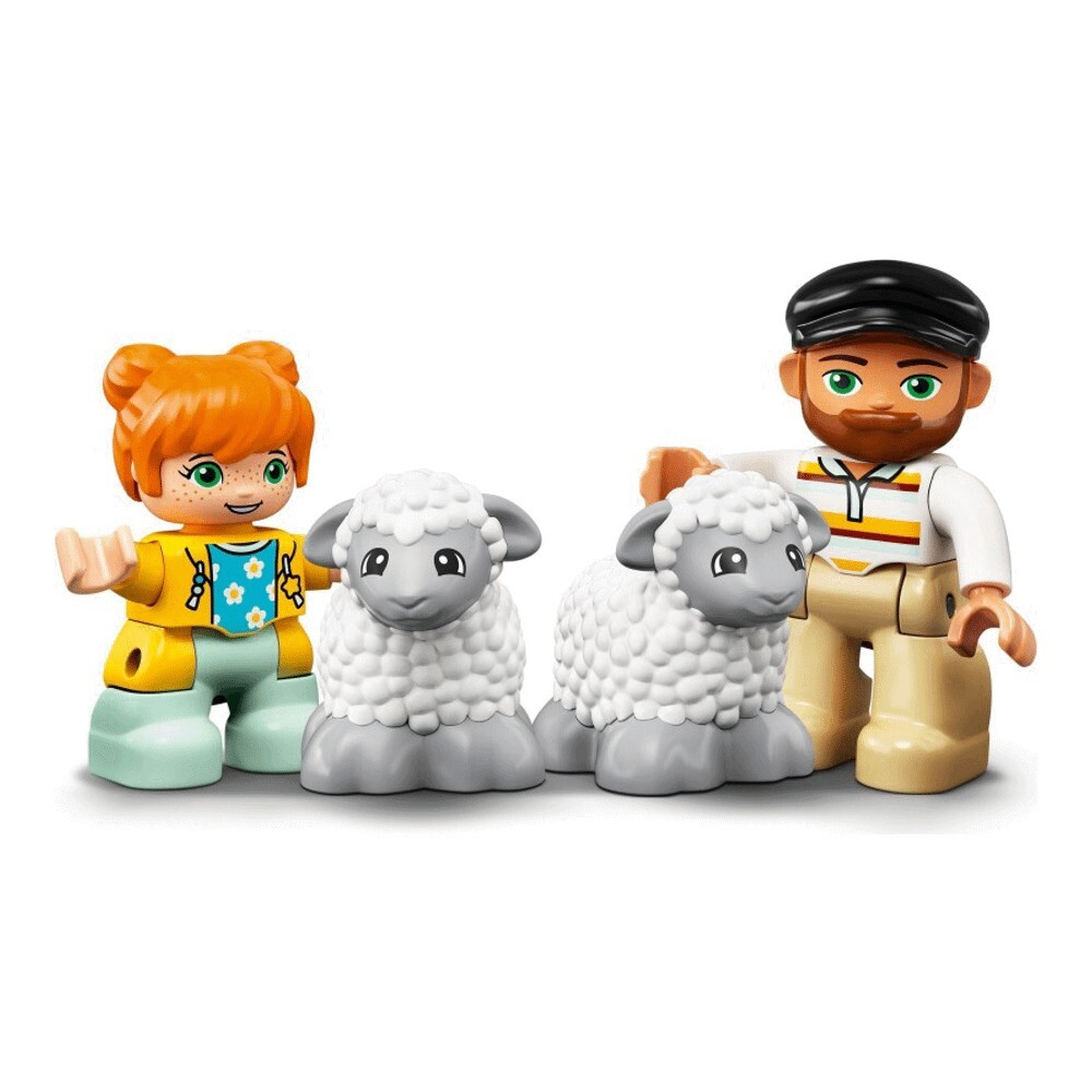 Конструктор LEGO DUPLO 10950 Фермерский трактор и животные — фото 4