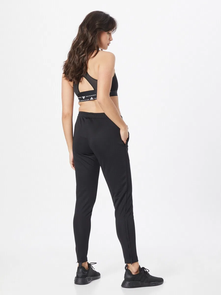 Спортивные шорты ADIDAS PERFORMANCE Slim fit 'Entrada 22' черного цвета — фото 3