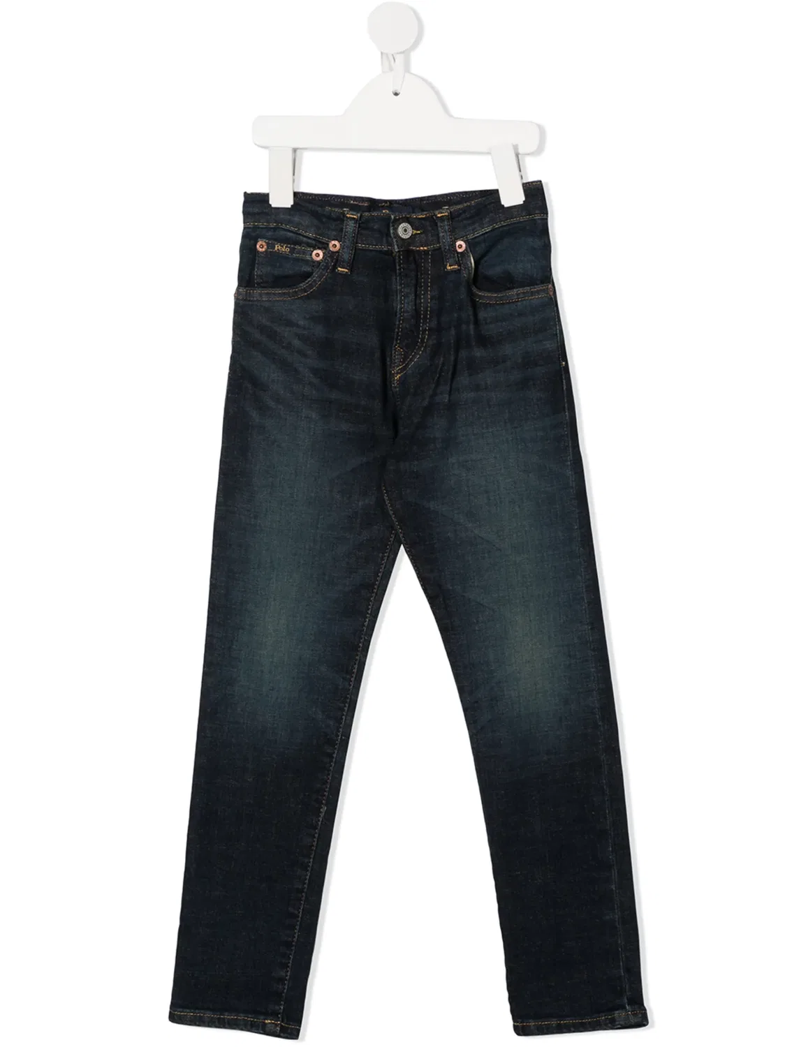 Джинсы Slim-Fit средней посадки Polo Ralph Lauren, темно-синий