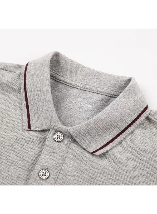 Лонгслив поло с длинным рукавом 25 new winter children's preppy style top Hush Puppies — фото 4