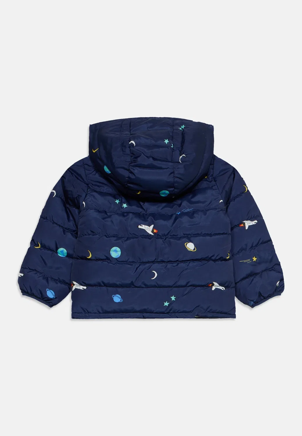 Пуховик унисекс - легкая куртка Gap, Military Blue — фото 2