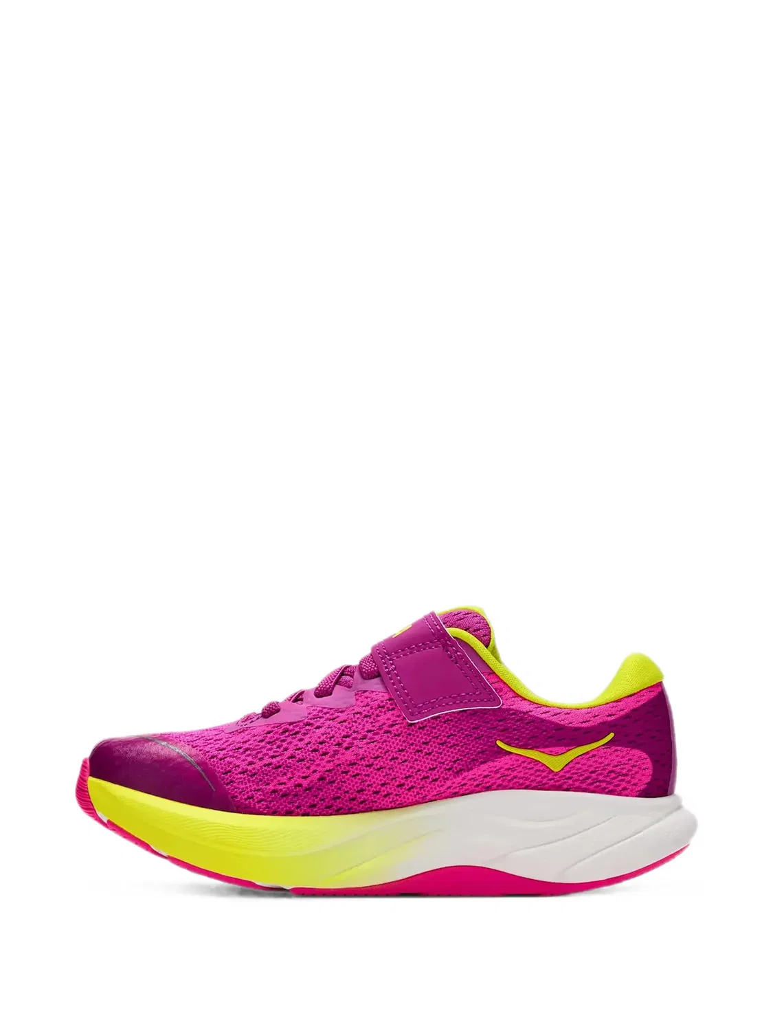 Кроссовки Rincon 4 на липучках Hoka Kids, розовый