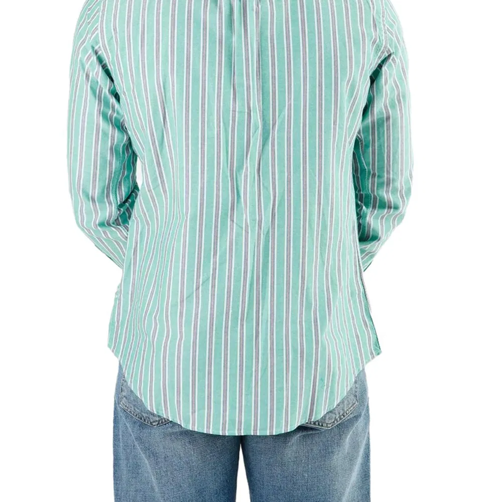 Мужская рубашка Blue Green Polo Ralph Lauren — фото 4