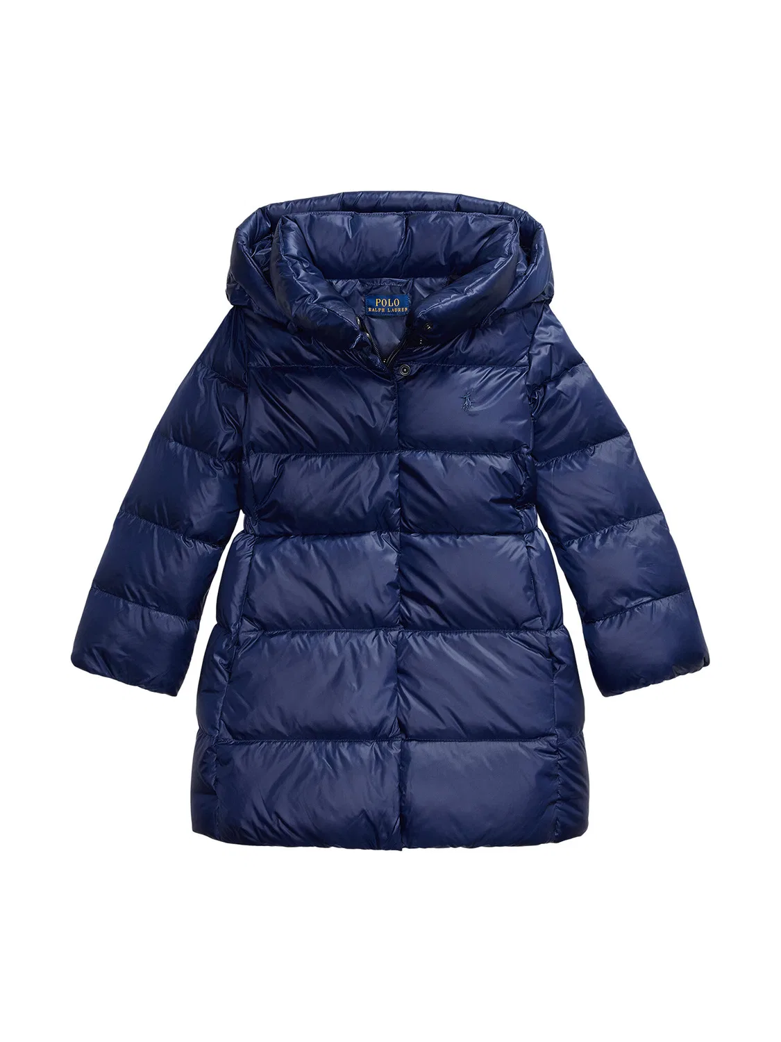 Зимняя куртка стандартного кроя для девочки Polo Ralph Lauren, темно-синий — фото 4