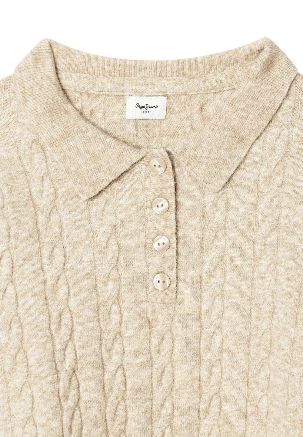 Jumper miah - jumper Pepe Jeans, Light Beige — фото 3
