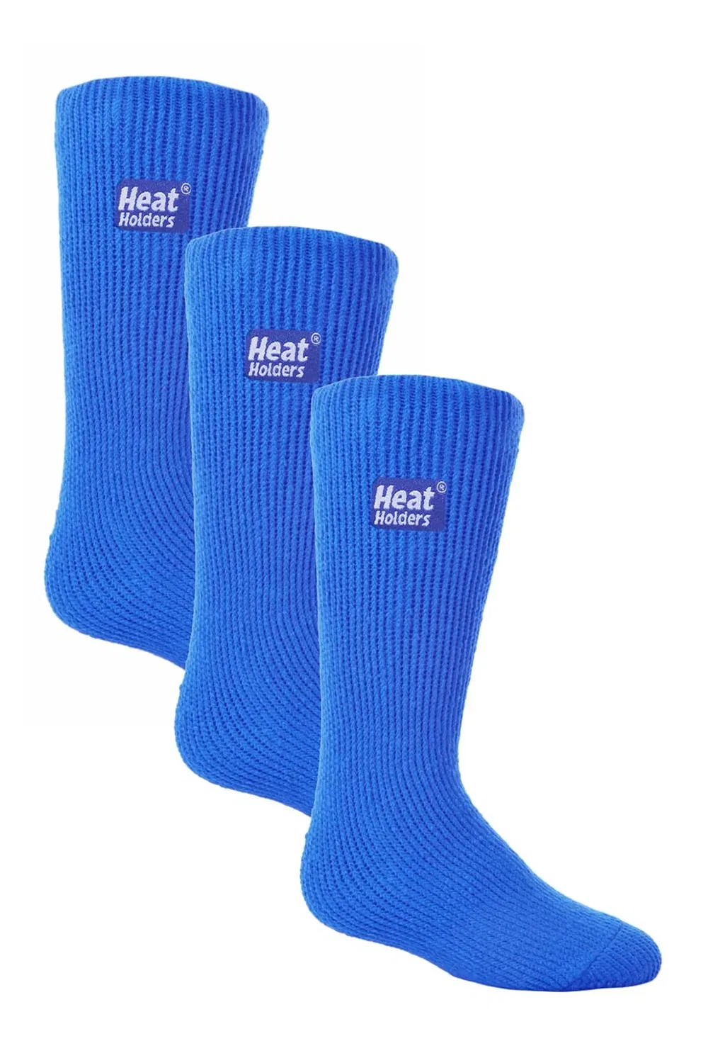 Детские зимние термоноски из 3 пар Heat Holders, Royal