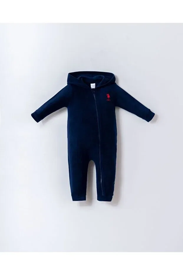 Детский комбинезон для мальчиков с длинным рукавом U.S. Polo Assn., Navy Blue